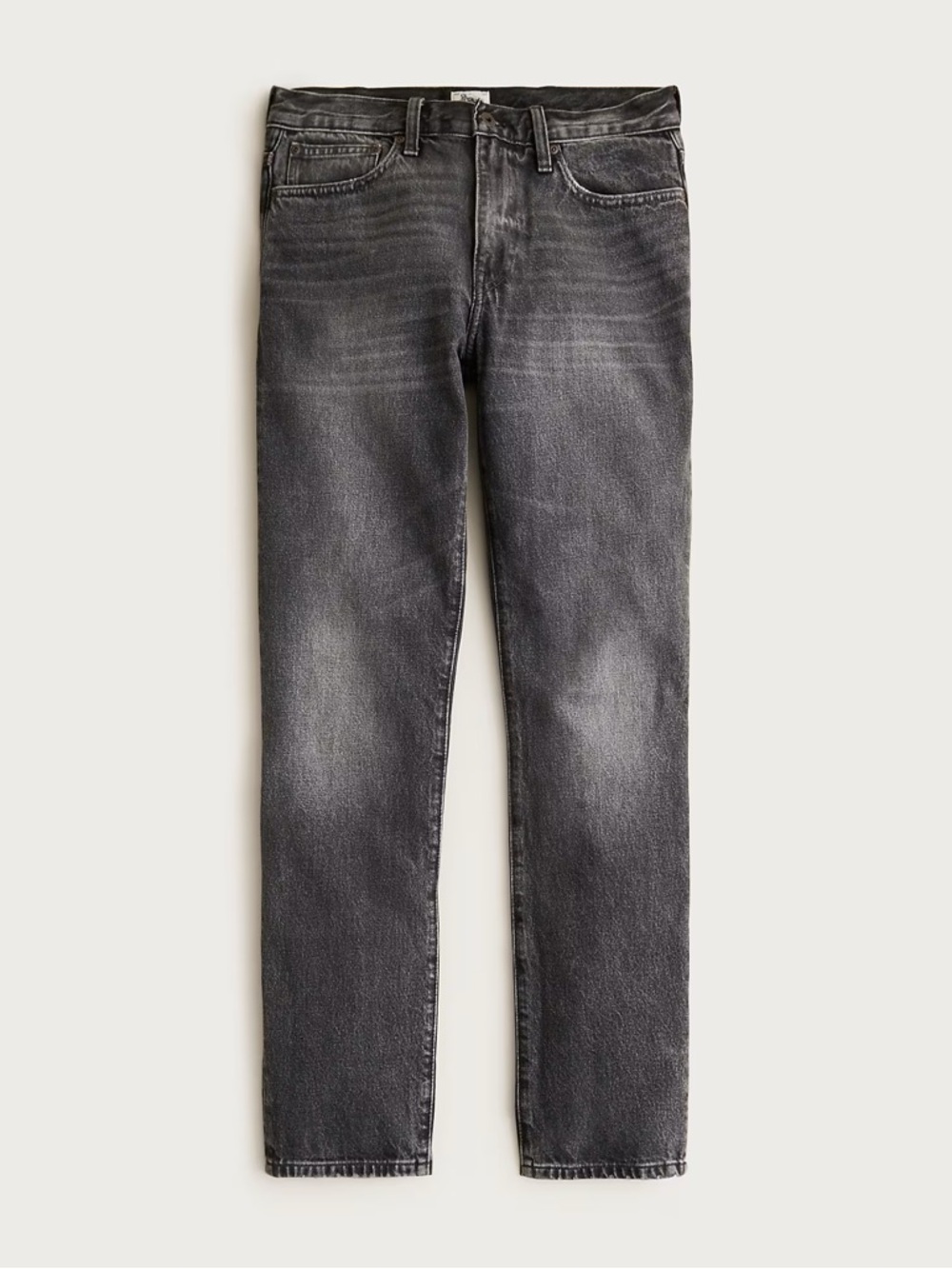 J CREW 770M Straight-fit jean in faded‎ black wash Size 33 $148 CQ158